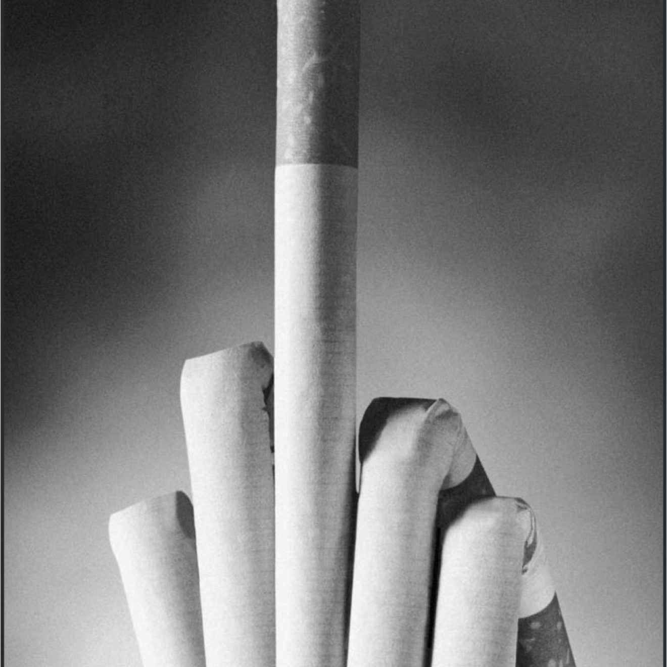 « L’avertissement de l’industrie du tabac est clair et net ». Image archivée dans le cadre du Programme de Recherche sur l’impact de la publicité cigarettière (SRITA), Université de Stanford.